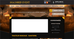 Desktop Screenshot of maghreb-event.com