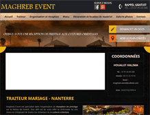 Tablet Screenshot of maghreb-event.com